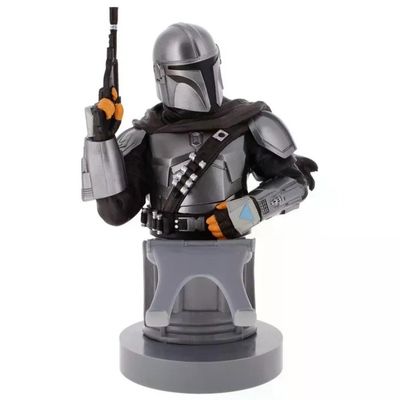 Exquisite Gaming Cable Guys The Mandalorian – Supporto per Controller e Smartphone, 20 cm Exquisite Gaming Cable Guys The Mandalorian – Supporto per Controller e Smartphone, 20 cm