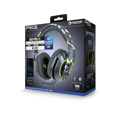 Nacon RIG 600 PRO HS Cuffie Gaming Wireless Acid Camo Nacon RIG 600 PRO HS Cuffie Gaming Wireless Acid Camo