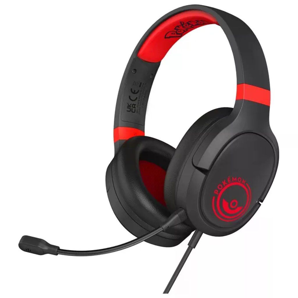 Oceania Trading Pokémon Blackred Cuffie Gaming