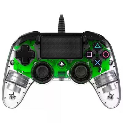 Nacon Controller cablato verde trasparente per PS4 e PC