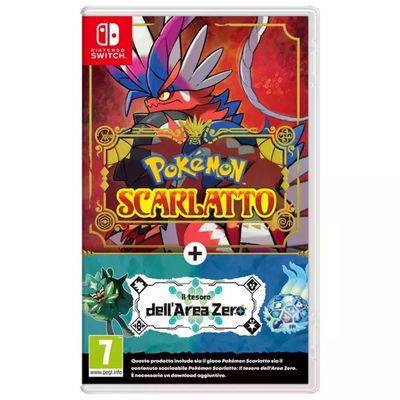 NINTENDO Pokémon Scarlatto + Il Tesoro dell’Area Zero per Nintendo Switch