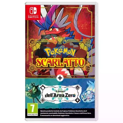 NINTENDO Pokémon Scarlatto + Il Tesoro dell’Area Zero per Nintendo Switch