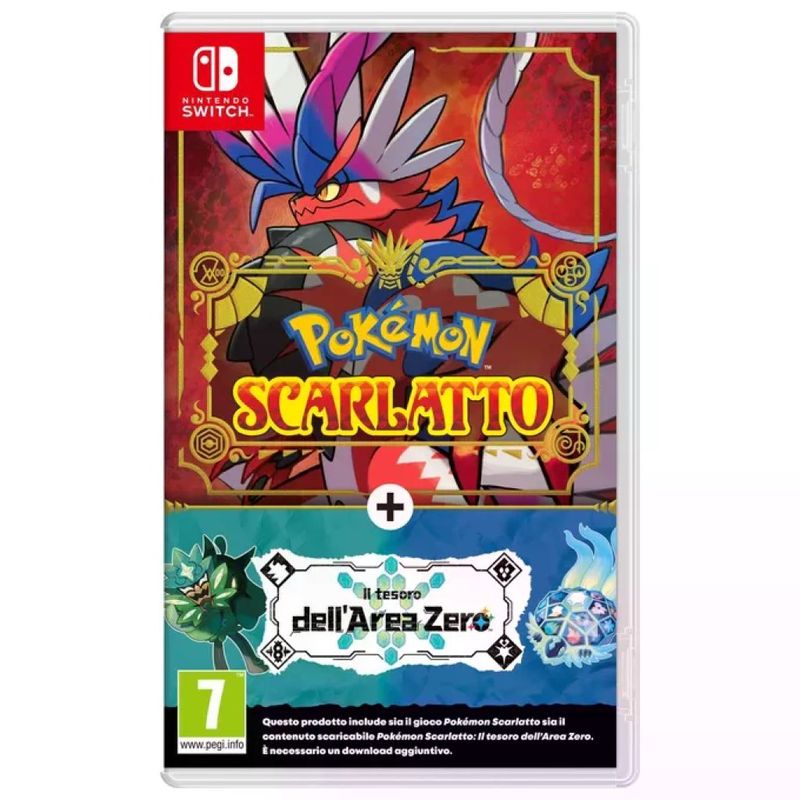 NINTENDO Pokémon Scarlatto + Il Tesoro dell’Area Zero per Nintendo Switch