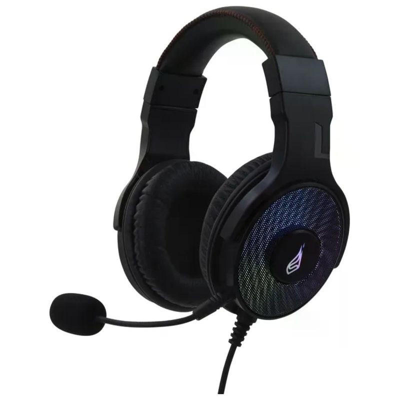 SureFire 48822 Harrier 360 Cuffie Gaming USB Surround 7.1 Virtuale RGB Microfono Staccabile colore Carbonio SureFire 48822 Harrier 360 Cuffie Gaming USB Surround 7.1 Virtuale RGB Microfono Staccabile colore Carbonio