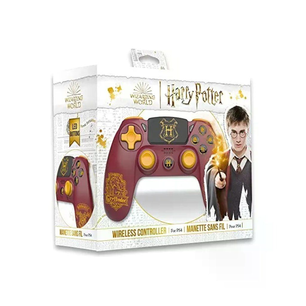 FREAKS AND GEEKS Controller Wireless Harry Potter Grifondoro per PS4 FREAKS AND GEEKS Controller Wireless Harry Potter Grifondoro per PS4