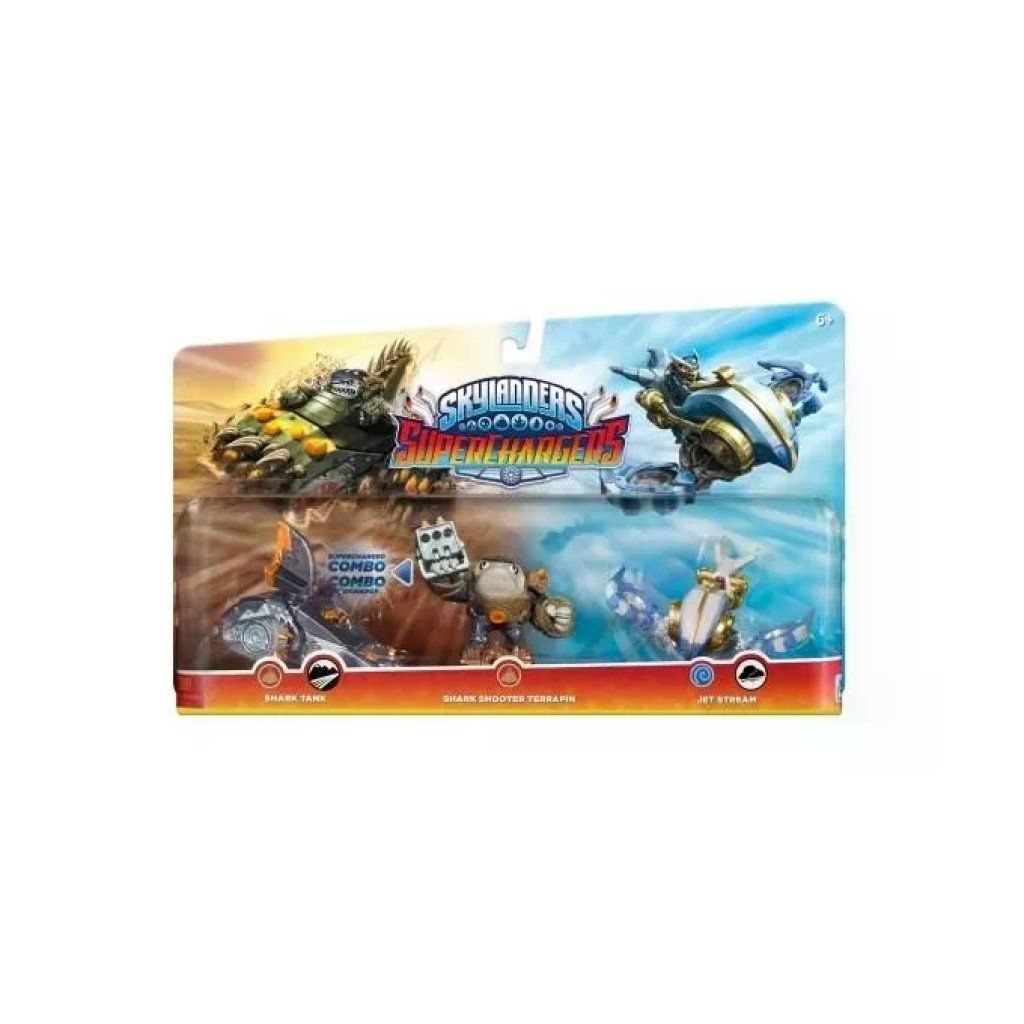 Activision Skylanders SuperChargers Wave 2 – Triple Pack Terrafin, Shark Tank e Jet Stream Activision Skylanders SuperChargers Wave 2 – Triple Pack Terrafin, Shark Tank e Jet Stream