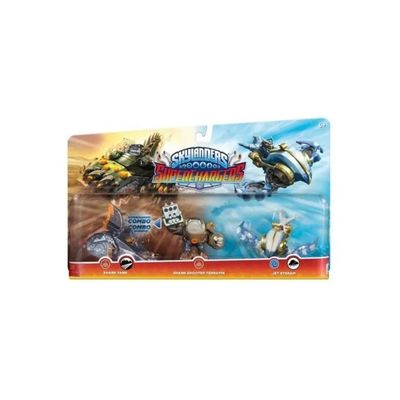 ACTIVISION Skylanders SuperChargers Wave 2 – Triple Pack Terrafin, Shark Tank e Jet Stream ACTIVISION Skylanders SuperChargers Wave 2 – Triple Pack Terrafin, Shark Tank e Jet Stream