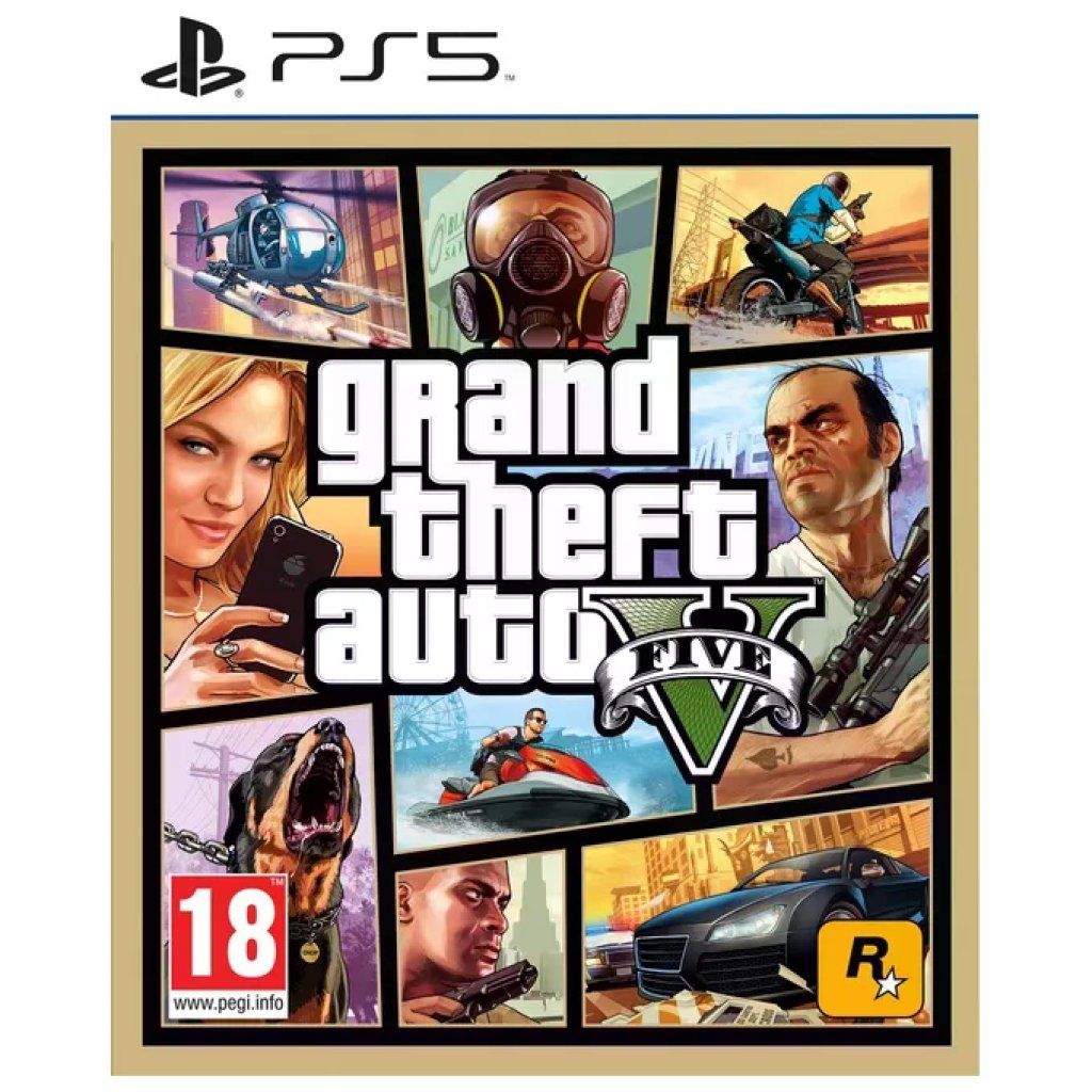 ROCKSTAR GAMES Grand Theft Auto V per PlayStation 5 – Edizione Standard ROCKSTAR GAMES Grand Theft Auto V per PlayStation 5 – Edizione Standard