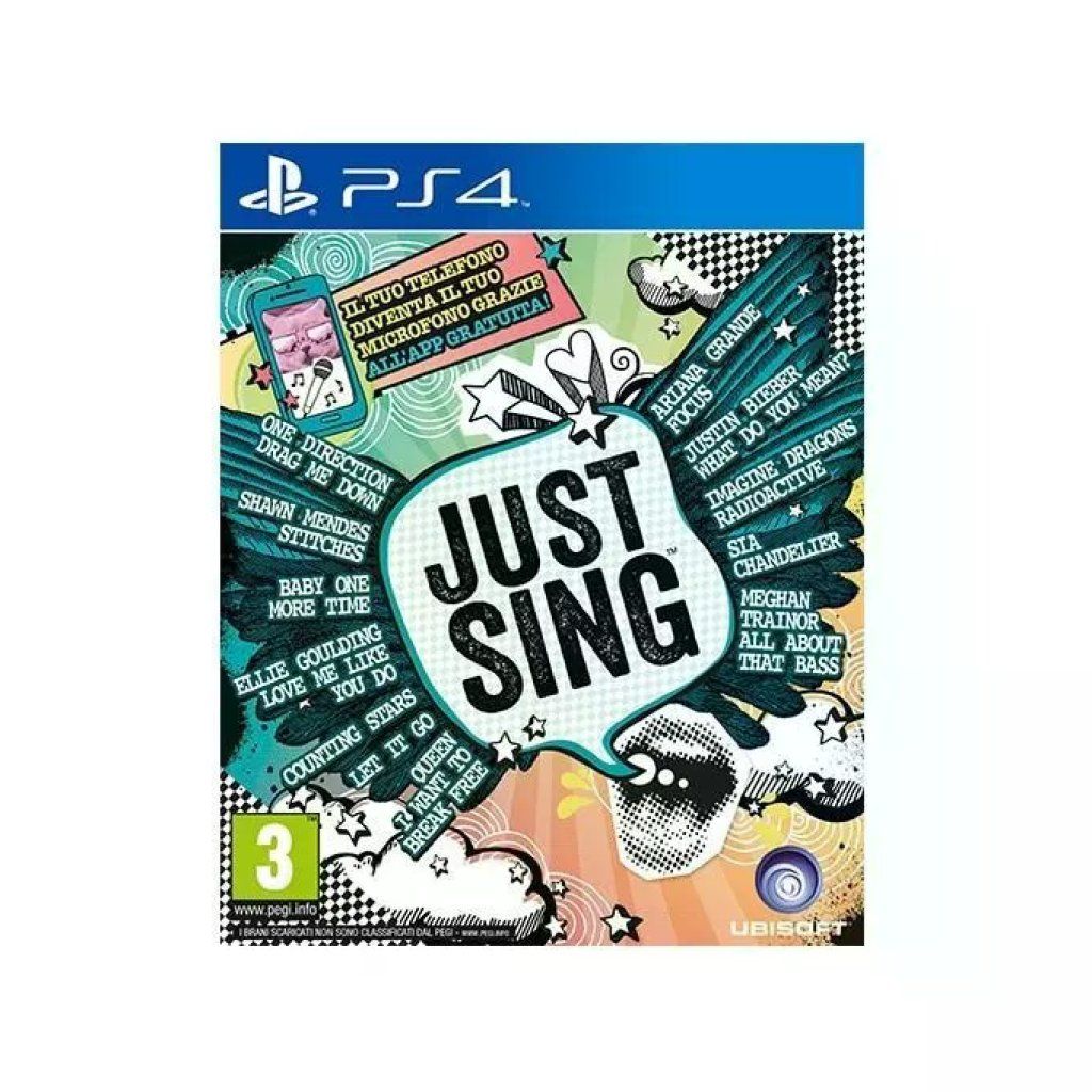 UBISOFT Just Sing per PlayStation 4 – Videogioco musicale
