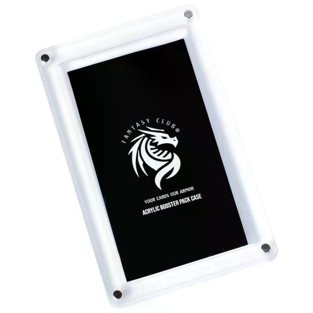 The Acrylic Box Custodia Acrilica per 4 Booster Pack