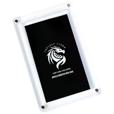 The Acrylic Box Custodia Acrilica per 4 Booster Pack The Acrylic Box Custodia Acrilica per 4 Booster Pack
