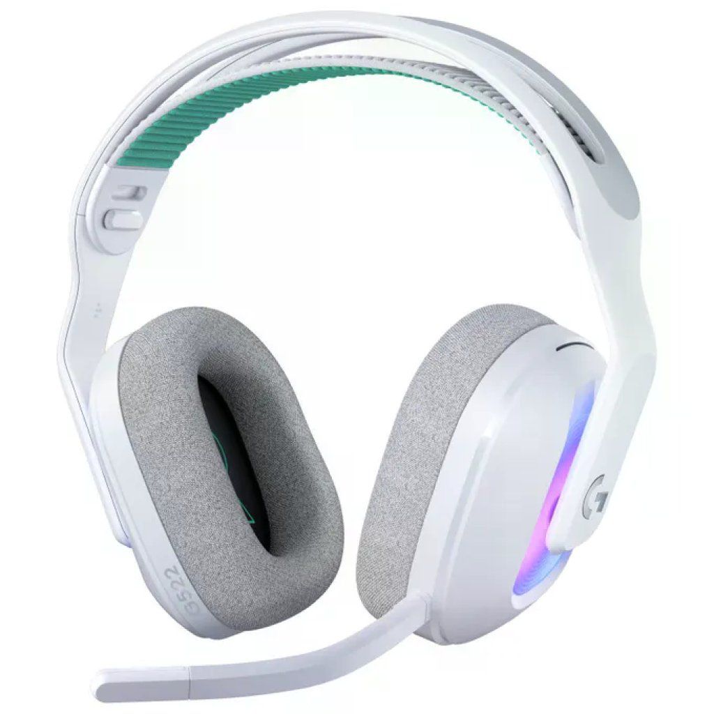 Logitech G522 LIGHTSPEED Cuffie Gaming Wireless Bianche Logitech G522 LIGHTSPEED Cuffie Gaming Wireless Bianche