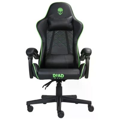 DEAD WAVE DEADWAVE DWGT00072 Skull Chair – Sedia Gaming Ergonomica Nero e Verde DEAD WAVE DEADWAVE DWGT00072 Skull Chair – Sedia Gaming Ergonomica Nero e Verde