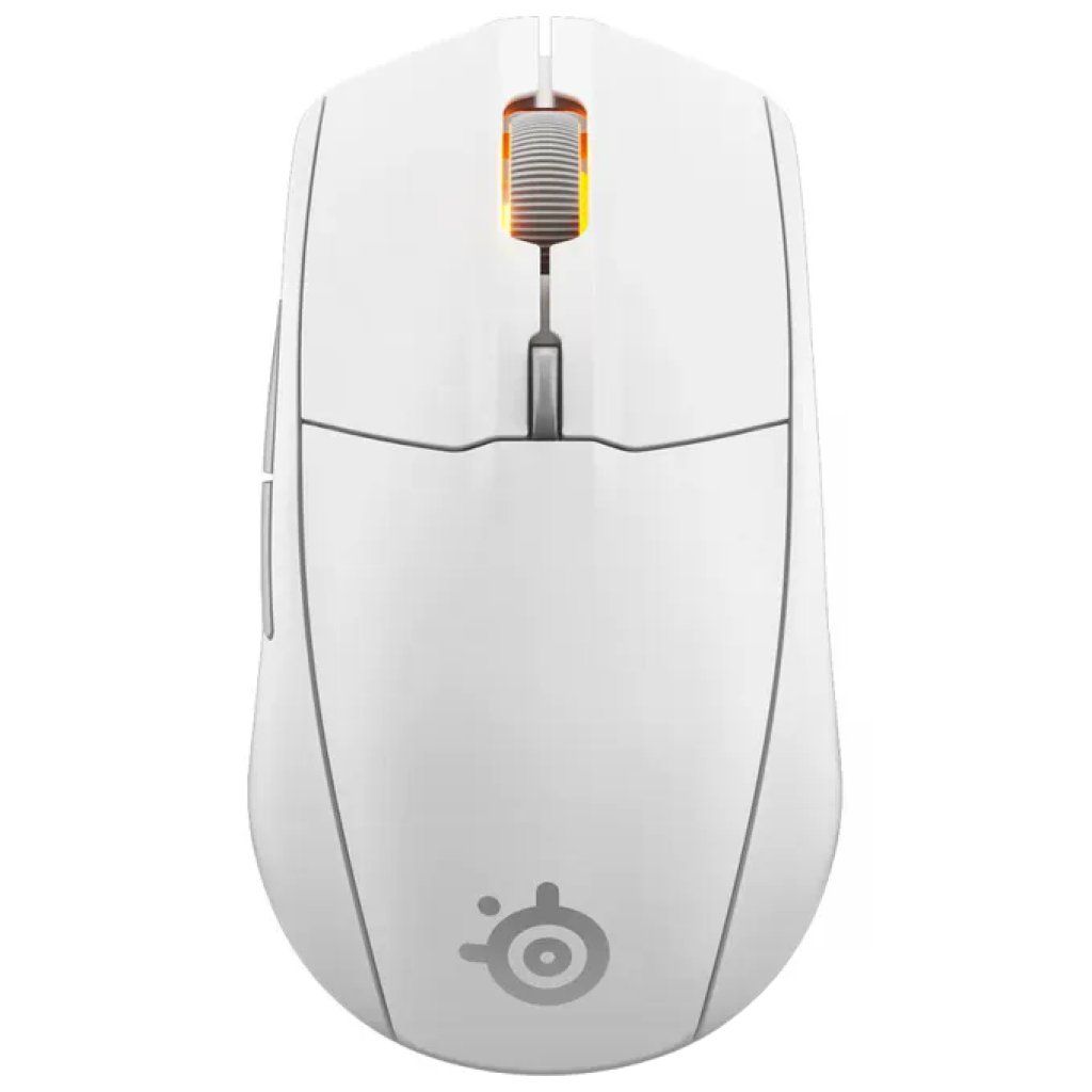 SteelSeries Rival 3 Wireless Gen 2 Mouse Gaming Bianco 18.000 DPI