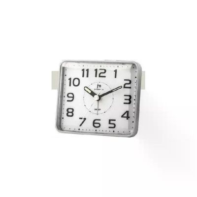 JM JA-7081B Sveglia Analogica Bianca con Snooze