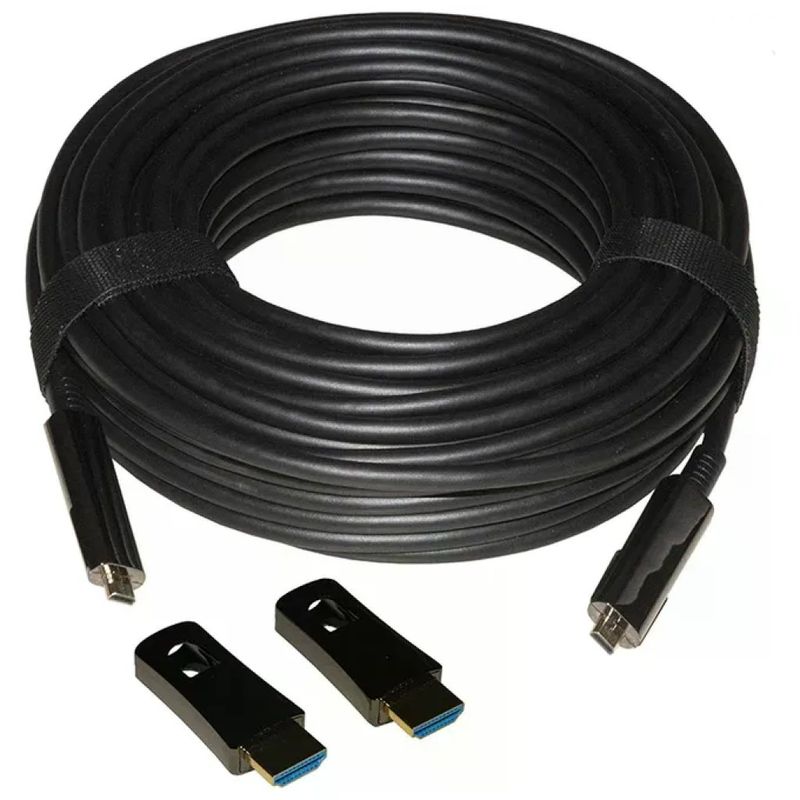 Link LKHD15FM Cavo HDMI 2.0 AOC Fibra Ottica 15 m Connettori Staccabili 4K 60Hz Plug and Play Link LKHD15FM Cavo HDMI 2.0 AOC Fibra Ottica 15 m Connettori Staccabili 4K 60Hz Plug and Play