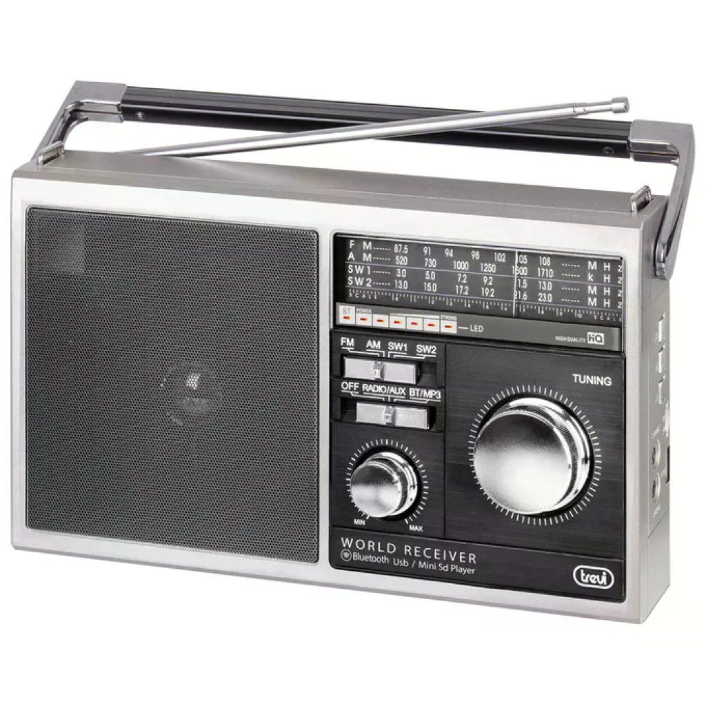 Trevi MB 749 W Radio Portatile Multibanda con Bluetooth Trevi MB 749 W Radio Portatile Multibanda con Bluetooth