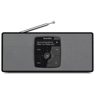 TechniSat DIGITRADIO 2S – Radio portatile DAB+ nero e bianco