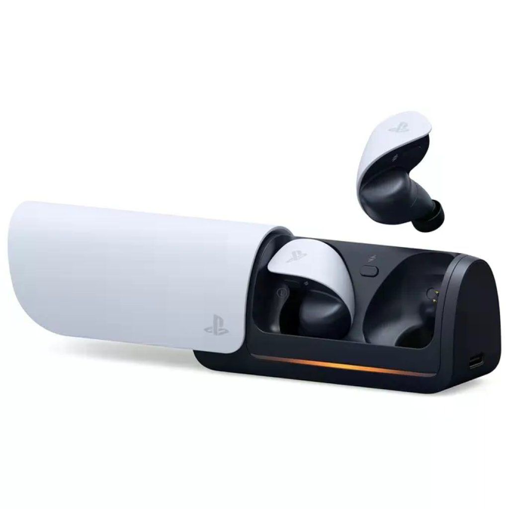 Sony PULSE Explore – Auricolari Gaming Wireless Nero e Bianco
