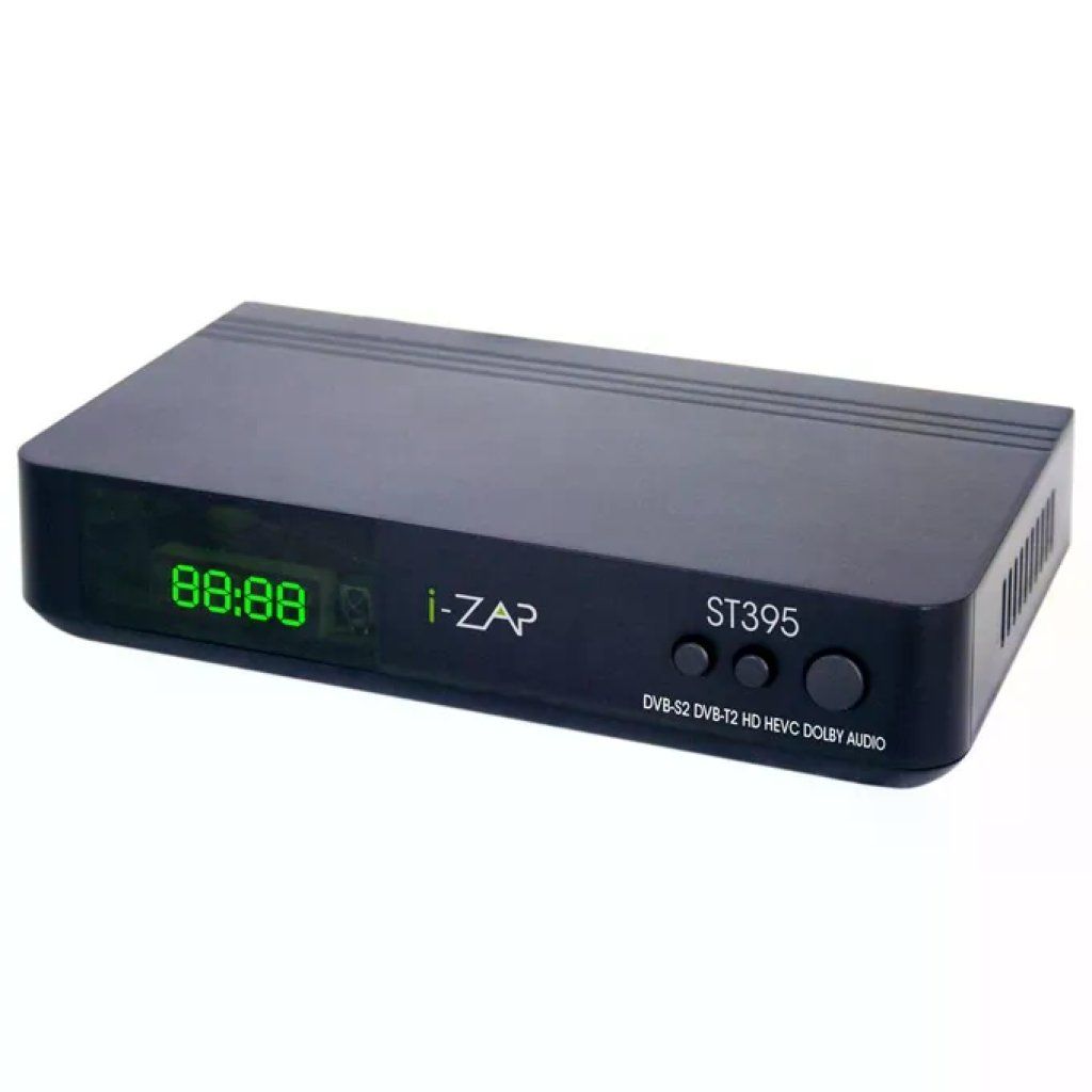 I-ZAP ST395 Decoder Combo DVB-T2/S2 HD HEVC 10 bit I-ZAP ST395 Decoder Combo DVB-T2/S2 HD HEVC 10 bit