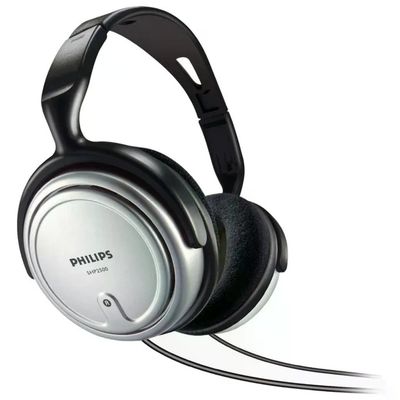 Philips SHP2500/10 Cuffie TV a Padiglione con Cavo da 6 m Philips SHP2500/10 Cuffie TV a Padiglione con Cavo da 6 m