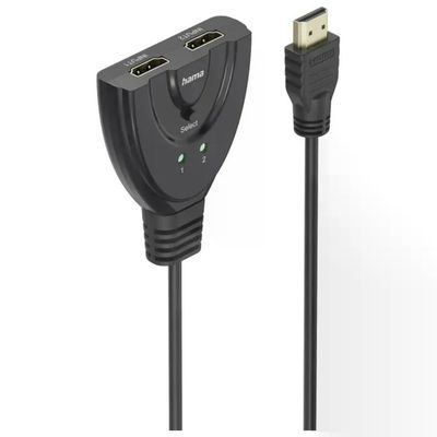 HAMA Cavo HDMI Hama 4K 60 Hz, 4096 × 2160 pixel, nero
