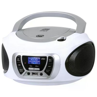 Trevi CMP 510 DAB Boombox Stereo Portatile Bianco Trevi CMP 510 DAB Boombox Stereo Portatile Bianco