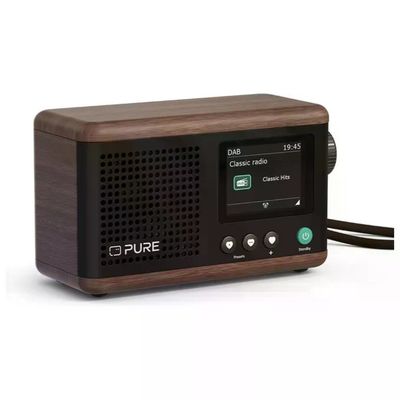 PURE Classic Mini Radio DAB+/FM Bluetooth 5.3, 5 W, Noce