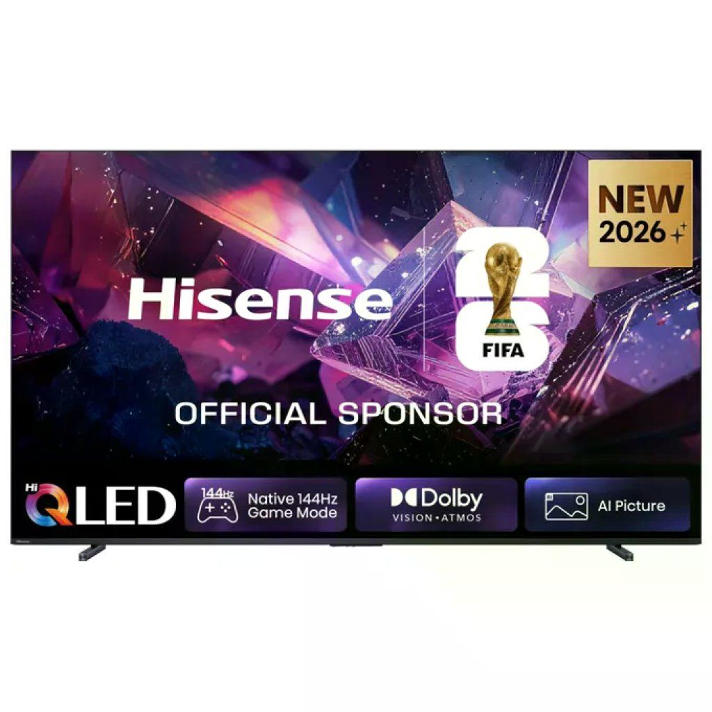 Hisense 100E7S Pro Smart TV QLED 4K da 100 pollici, 144 Hz