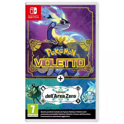 NINTENDO Pokémon Violetto + Il Tesoro dell’Area Zero per Nintendo Switch NINTENDO Pokémon Violetto + Il Tesoro dell’Area Zero per Nintendo Switch