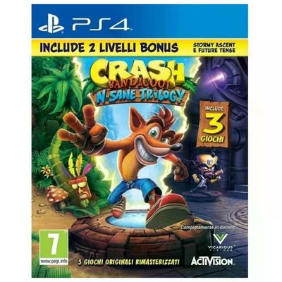 ACTIVISION Crash Bandicoot N. Sane Trilogy per PlayStation 4 – con 2 livelli bonus