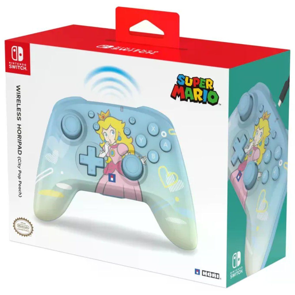 HORI HORIPAD Wireless City Pop Peach per Nintendo Switch