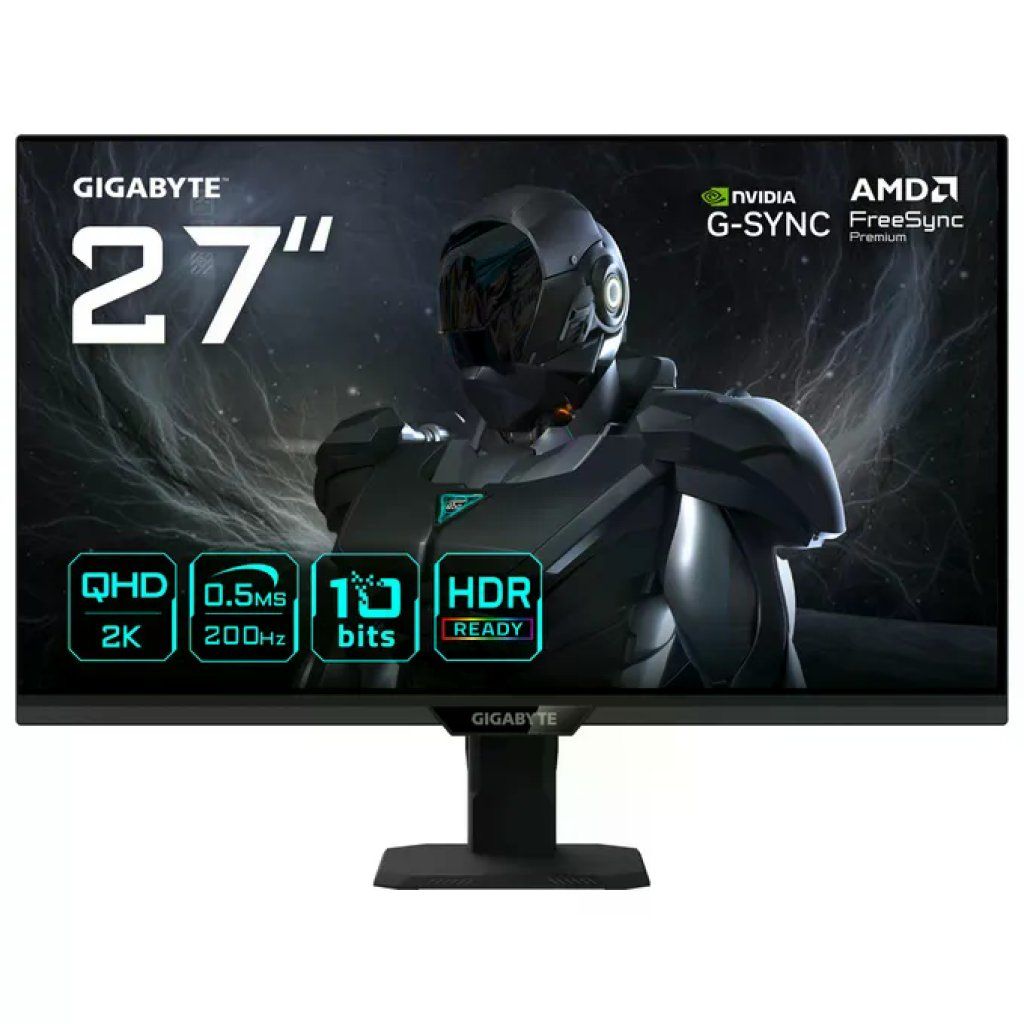 GIGABYTE G27Q20T EK Monitor Gaming 27 GIGABYTE G27Q20T EK Monitor Gaming 27" QHD 200 Hz