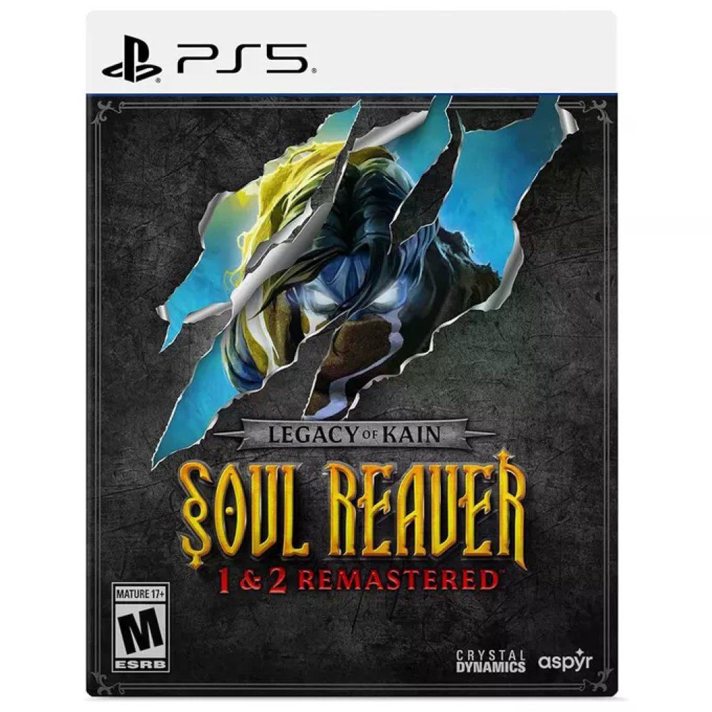 ASPYR Legacy of Kain: Soul Reaver 1 & 2 Remastered Deluxe Edition per PS5 ASPYR Legacy of Kain: Soul Reaver 1 & 2 Remastered Deluxe Edition per PS5