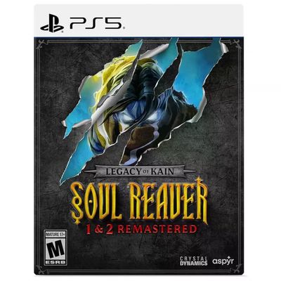 ASPYR Legacy of Kain: Soul Reaver 1 & 2 Remastered Deluxe Edition per PS5 ASPYR Legacy of Kain: Soul Reaver 1 & 2 Remastered Deluxe Edition per PS5