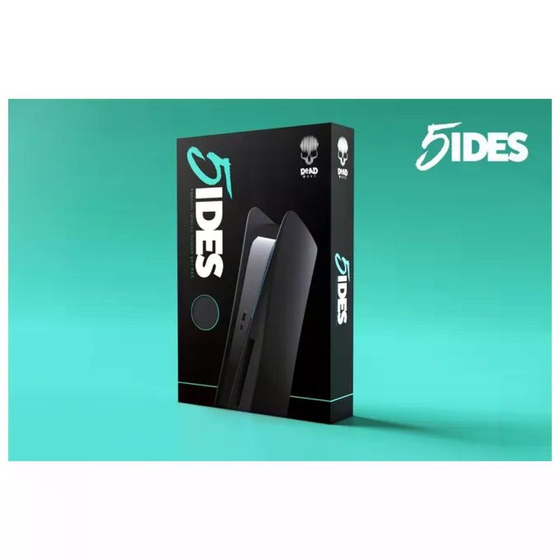 4SIDE Cover Laterali Nere per PlayStation 5 Disc Edition, 2 Pezzi