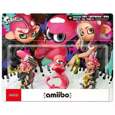 Nintendo Amiibo Splatoon 2 – Set da 3 Octoling Nintendo Amiibo Splatoon 2 – Set da 3 Octoling