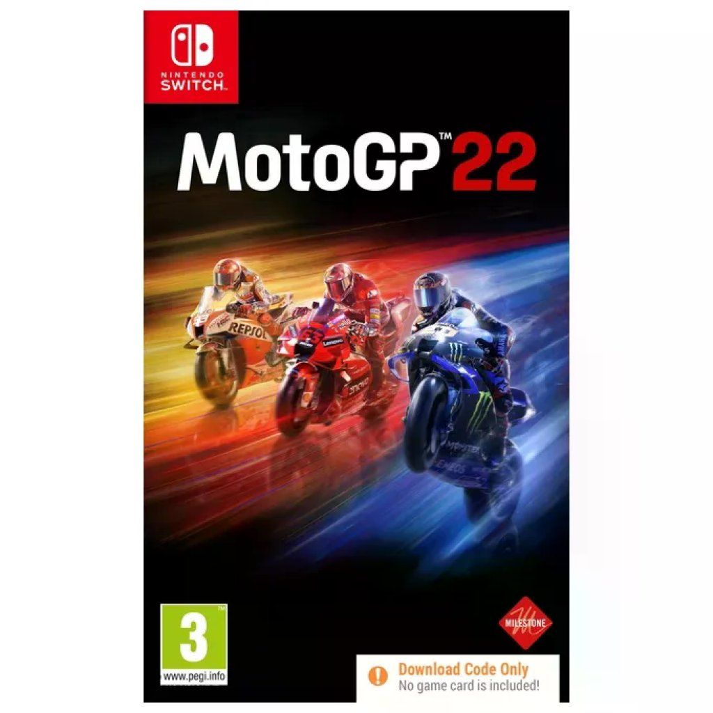 MILESTONE MotoGP 22 per Nintendo Switch – Code in a Box MILESTONE MotoGP 22 per Nintendo Switch – Code in a Box