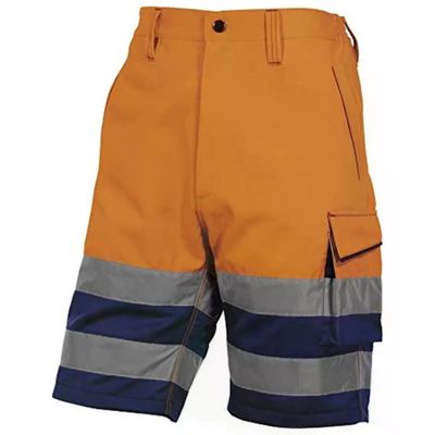 DELTA PLUS Deltaplus 3295249215774 Bermuda da Lavoro Alta Visibilita' Phbe2 Panostyle Tg. XL Arancio Fluo