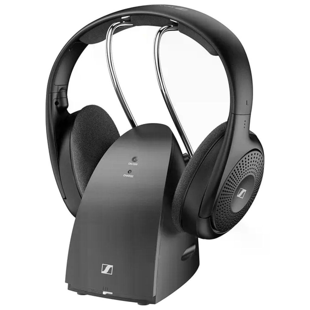 Sennheiser RS 120-W Cuffie Wireless On-Ear per TV, Nero
