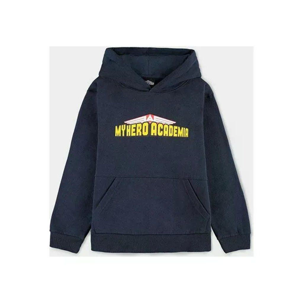 DIFUZED Felpa Bambino con Cappuccio My Hero Academia Blu Navy DIFUZED Felpa Bambino con Cappuccio My Hero Academia Blu Navy