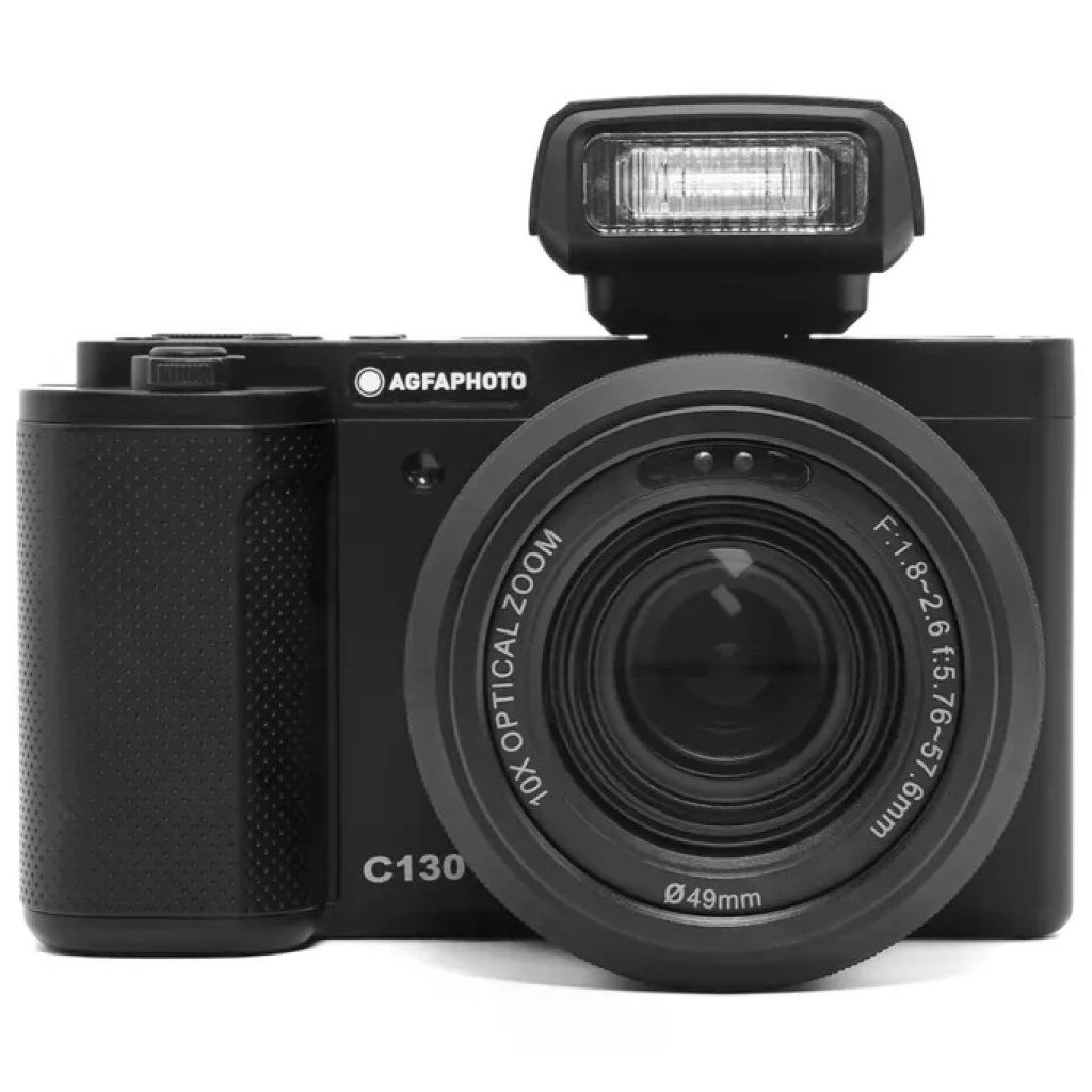 AgfaPhoto Realishot C130 Fotocamera Compatta 24 MP 4K Wi-Fi Nera AgfaPhoto Realishot C130 Fotocamera Compatta 24 MP 4K Wi-Fi Nera