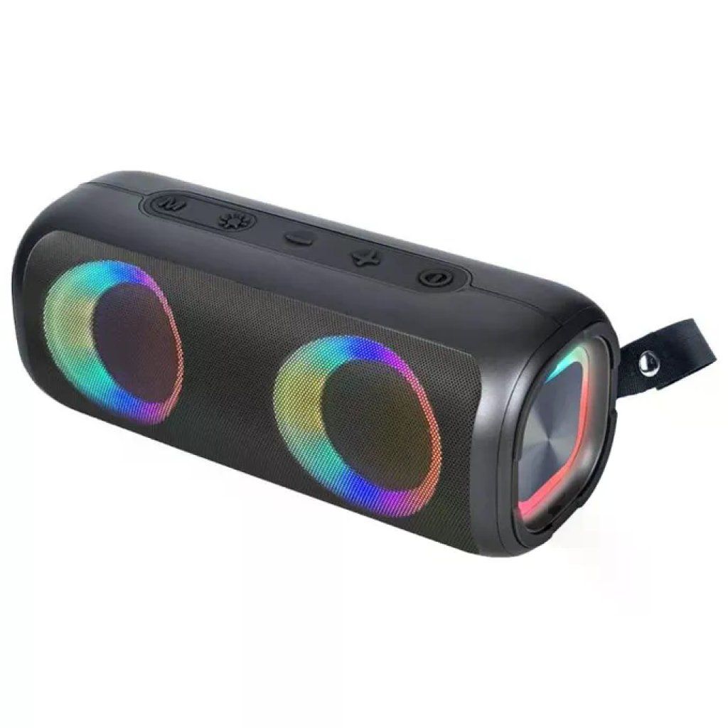Majestic FIRE 23 PRO Altoparlante Bluetooth 30 W Nero con Luci LED