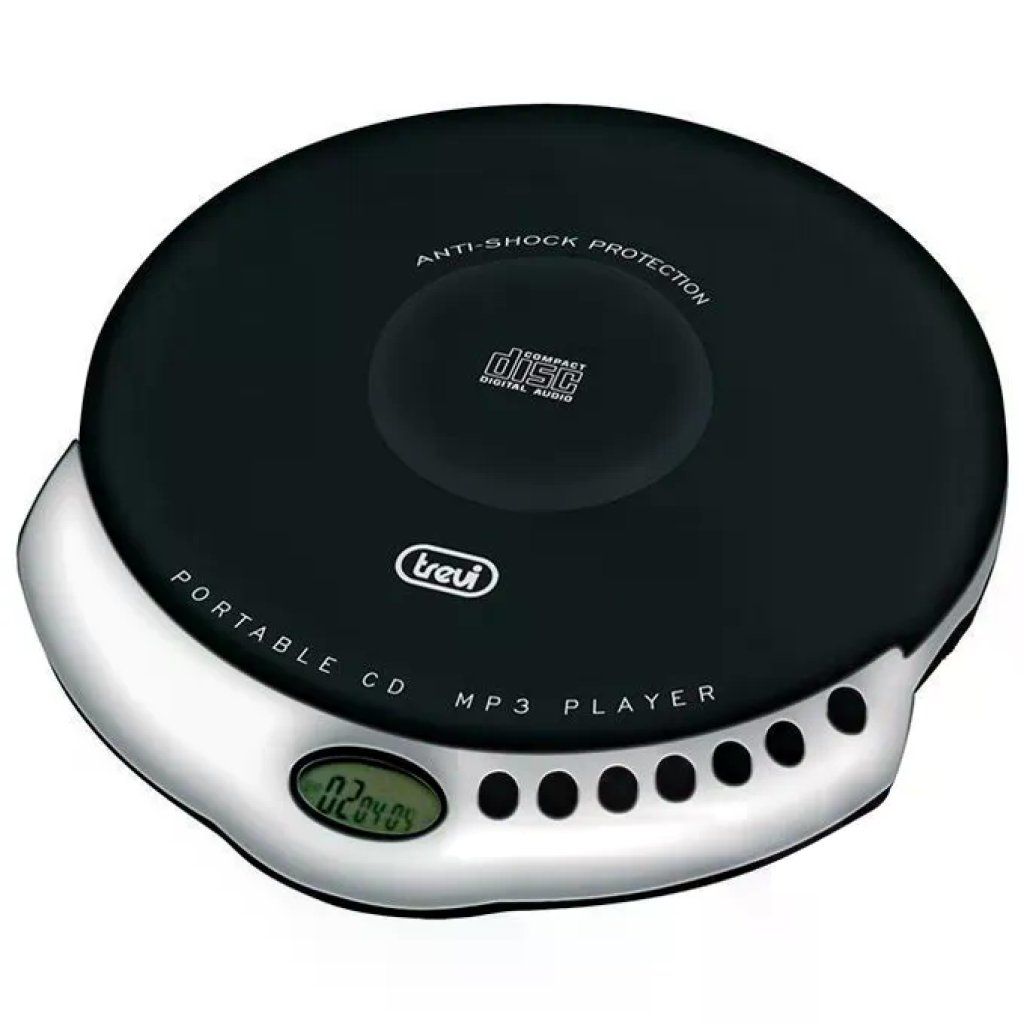 Trevi CMP 498 Lettore CD Portatile MP3 Nero con Cuffie