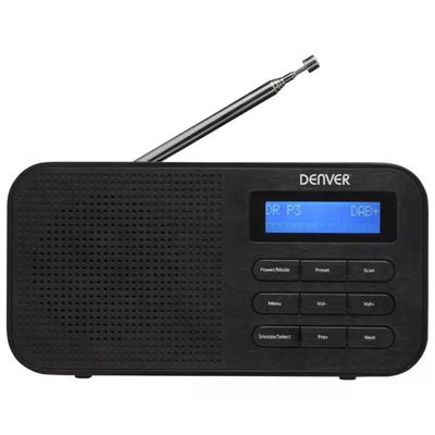 Denver DAB-42 Radio Digitale DAB+/FM Nero