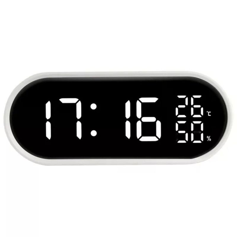 JM Lowell JE5110B Justaminute Sveglia digitale con Display LED Allarme Snooze Sensore Luminosita' e