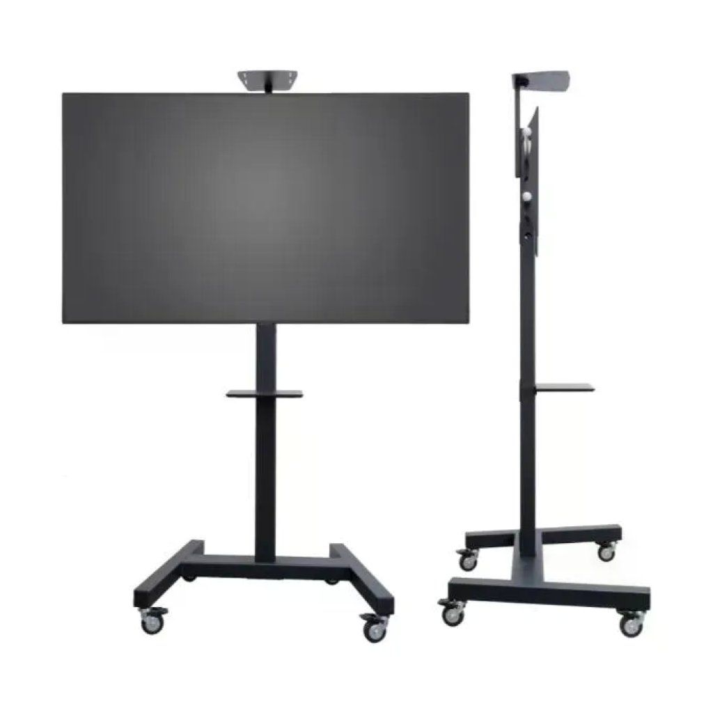 NILOX OMB 07147 Fix Trolley per Monitor fino a 90'' Nero