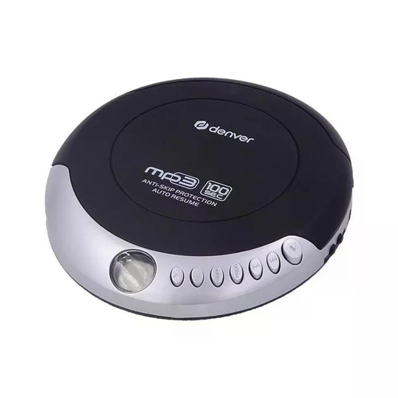 Denver DMP-391 Lettore CD/MP3 Portatile con Anti-Shock