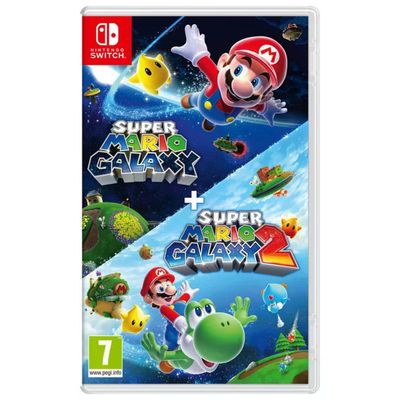 NINTENDO Super Mario Galaxy + Super Mario Galaxy 2 per Nintendo Switch – Edizione italiana NINTENDO Super Mario Galaxy + Super Mario Galaxy 2 per Nintendo Switch – Edizione italiana