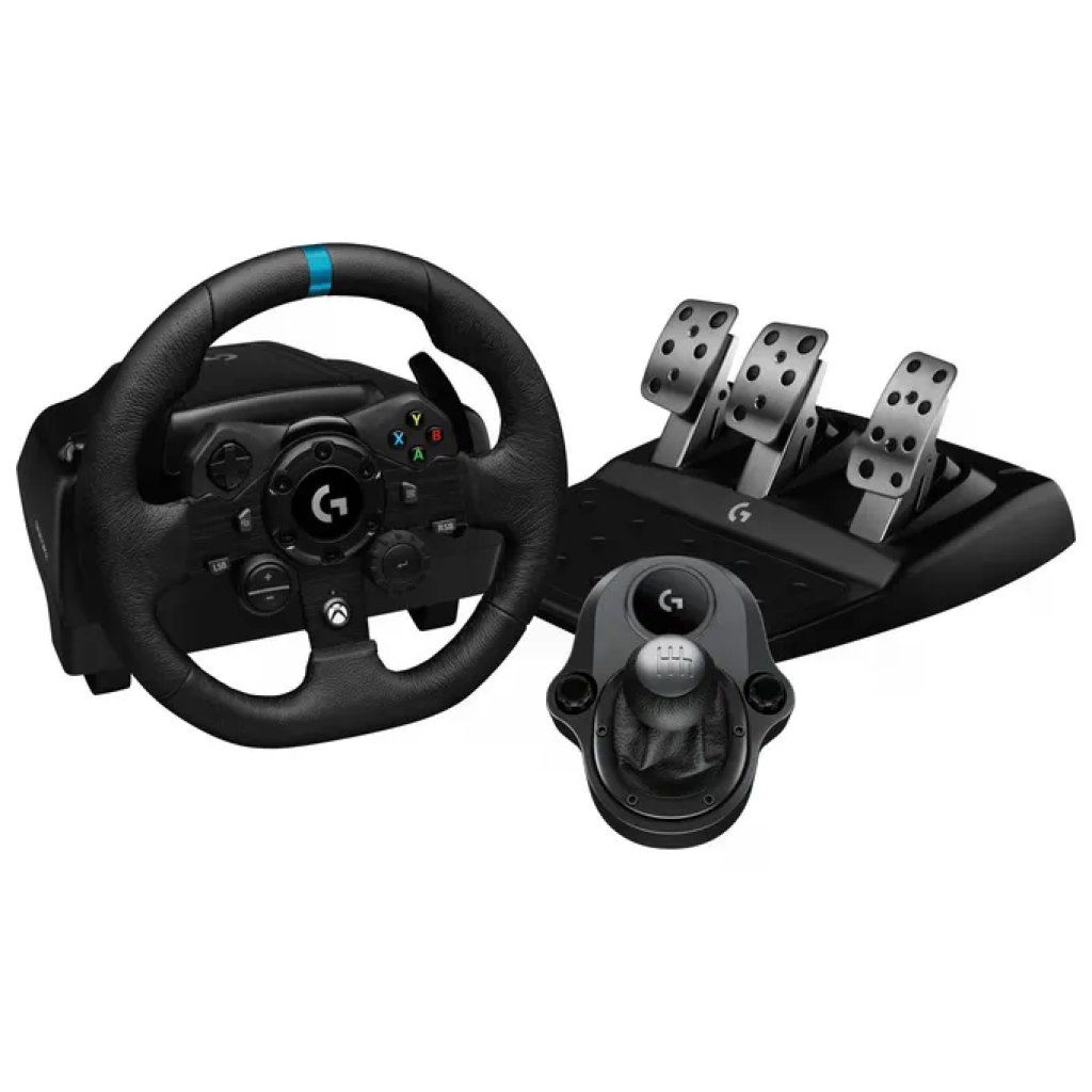 Logitech G923 SE Kit Volante da Corsa con Pedali e Leva Cambio per Xbox e PC Logitech G923 SE Kit Volante da Corsa con Pedali e Leva Cambio per Xbox e PC
